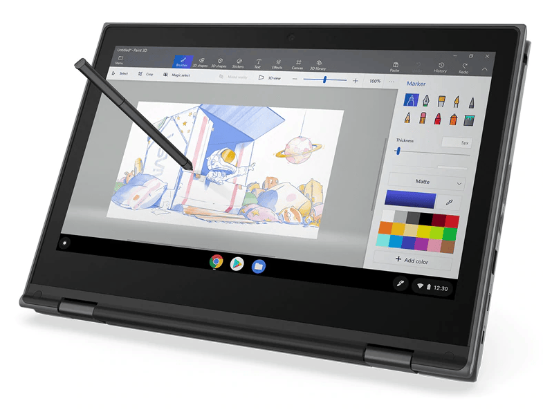 Lenovo 500e Chromebook táctil con lápiz